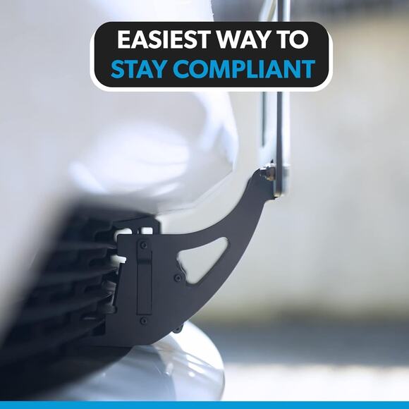 Front License Plate Holder for Tesla Model Y (2020-2024), Effortless Install No - Picture 2 of 5